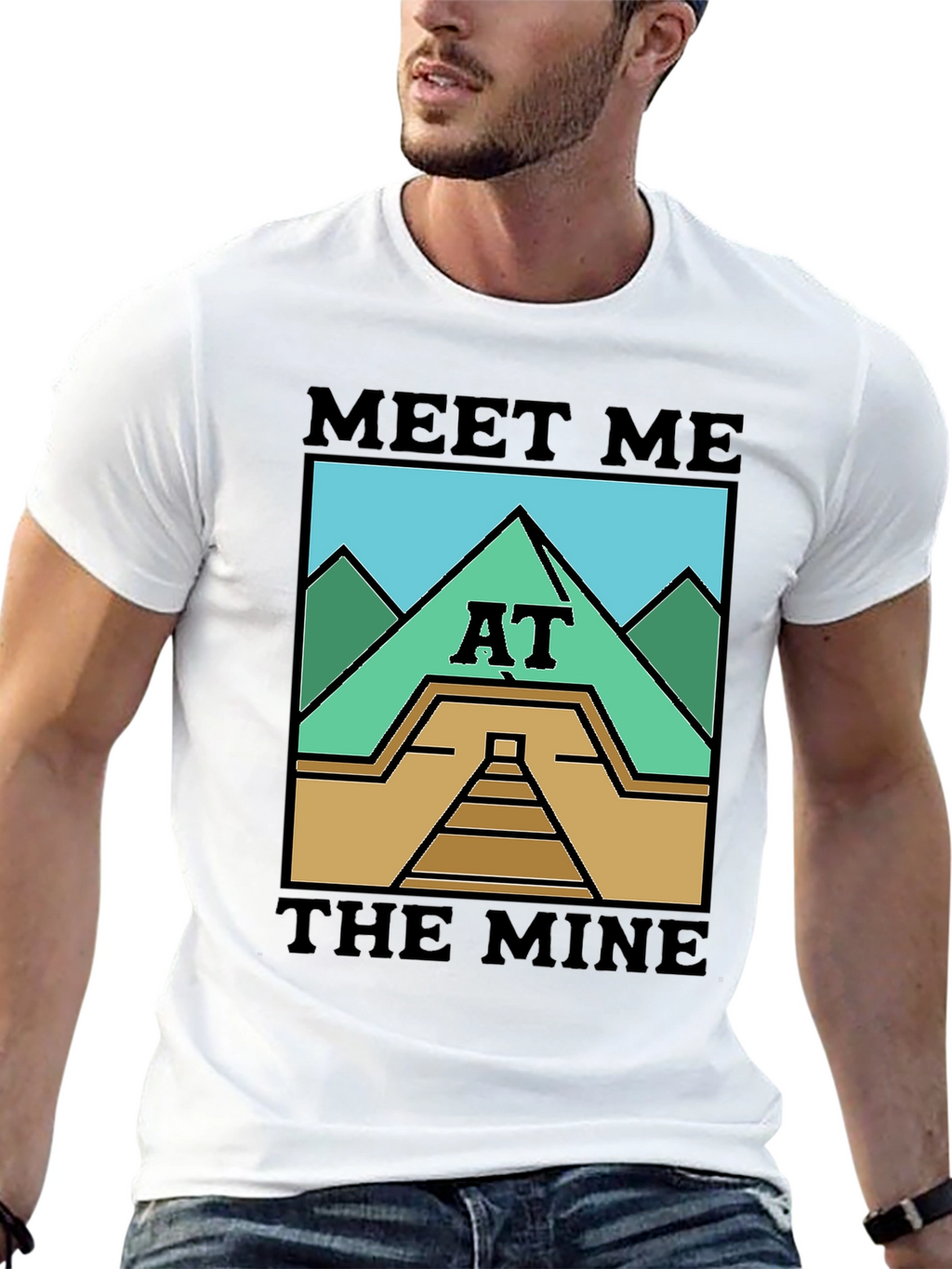 Meet Me At The Mine Graphic Tee