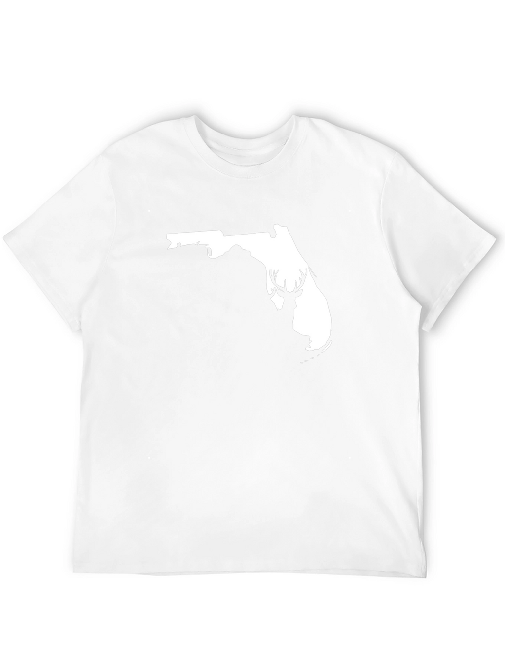 Florida Deer Graphic Tee - Black T-Shirt