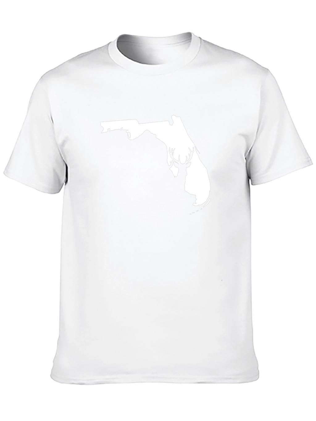 Florida Deer Graphic Tee - Black T-Shirt