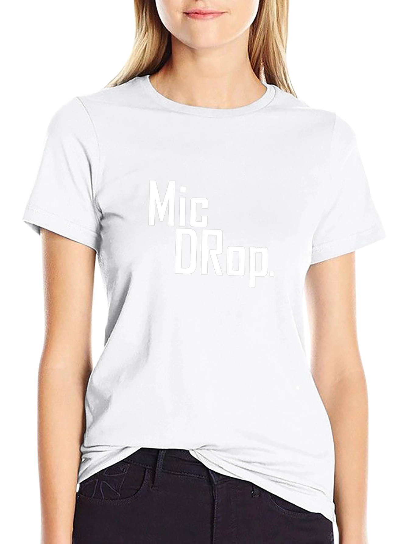 Mic Drop Black T-Shirt