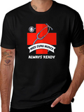 Med Surg Nurse Always Ready Black T-Shirt