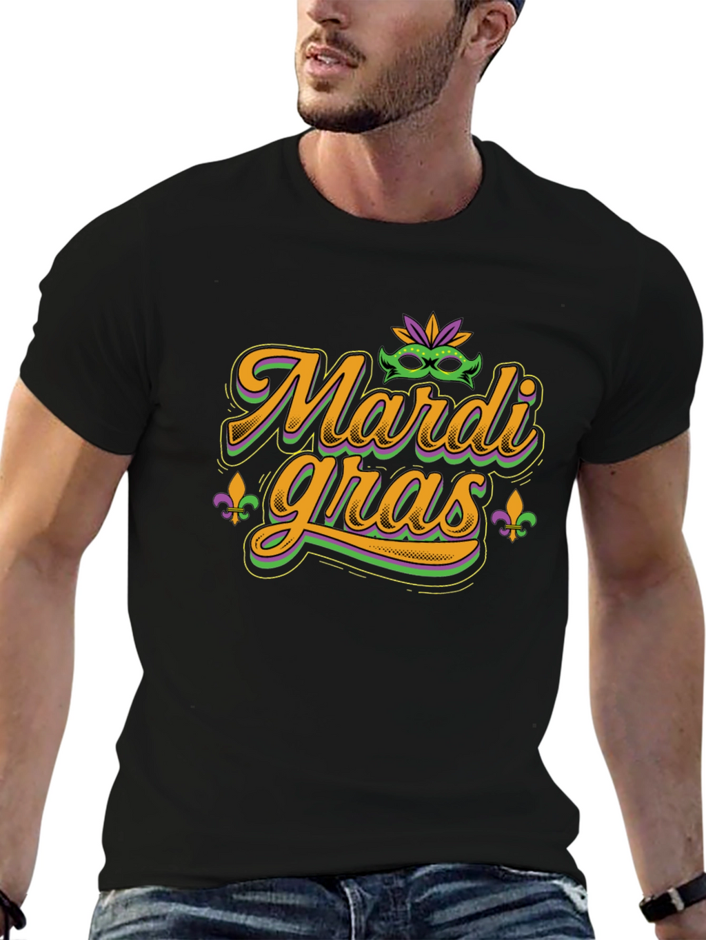 Mardi Gras Graphic Tee