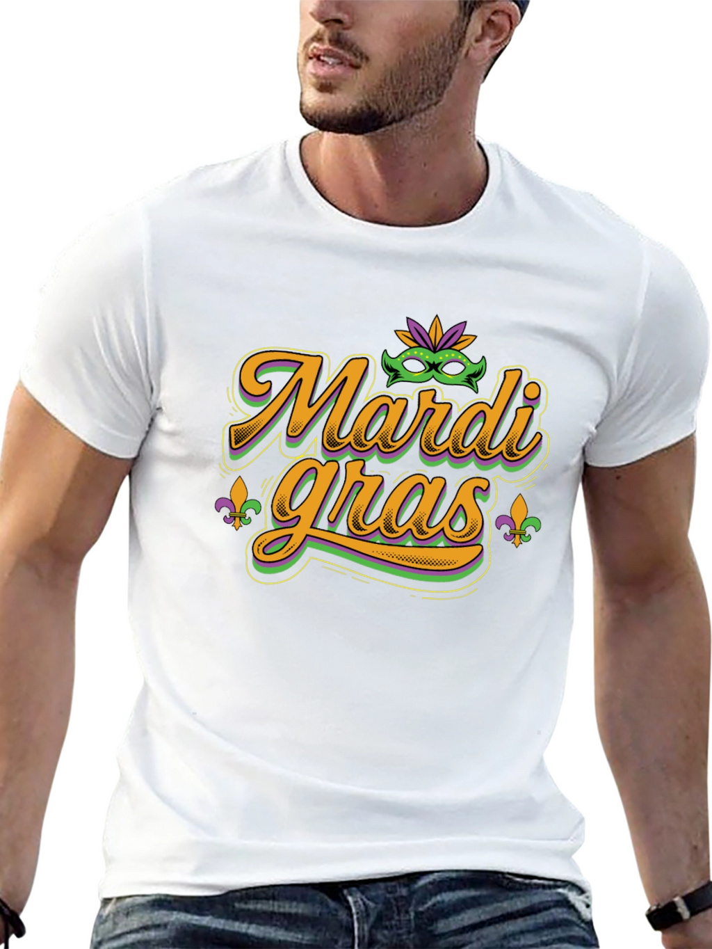 Mardi Gras Graphic Tee