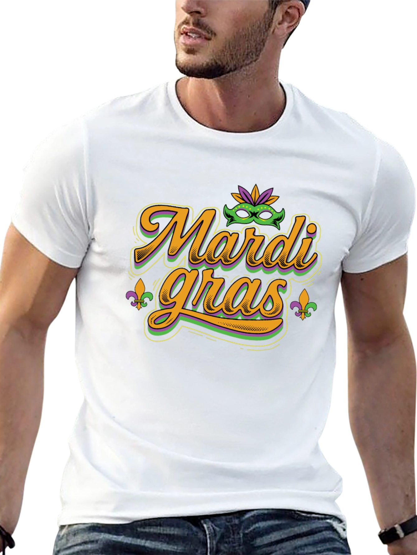 Mardi Gras Graphic Tee