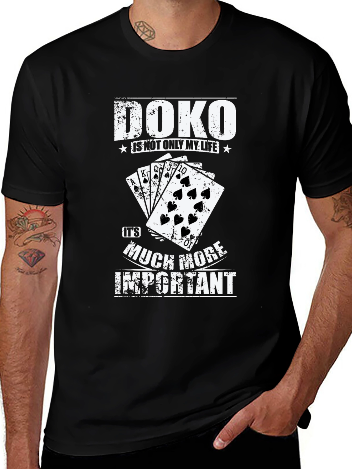 Doko Game T-Shirt: More Important Than Life!