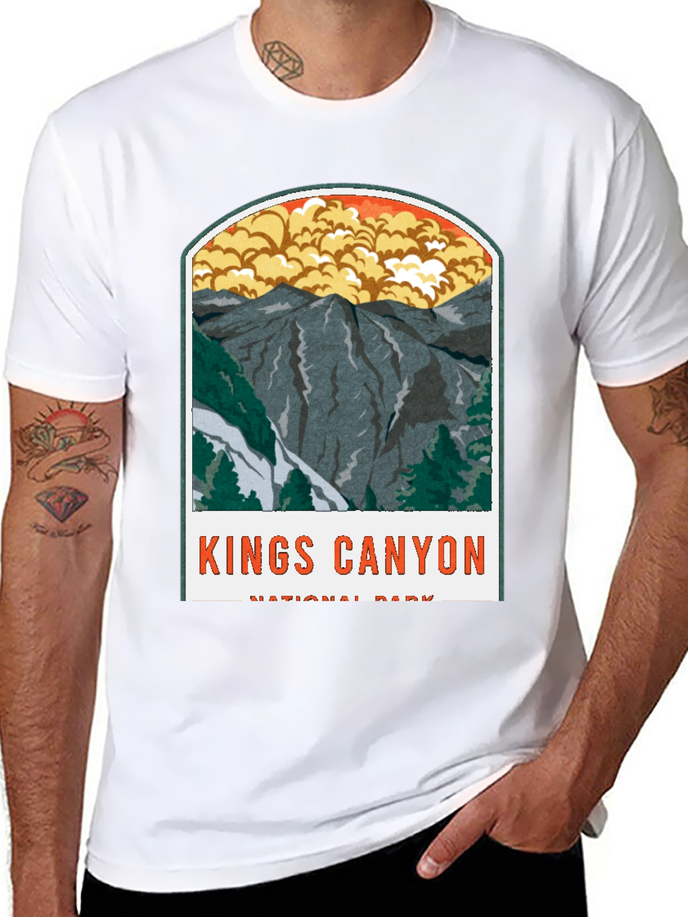 Kings Canyon National Park Graphic Tee