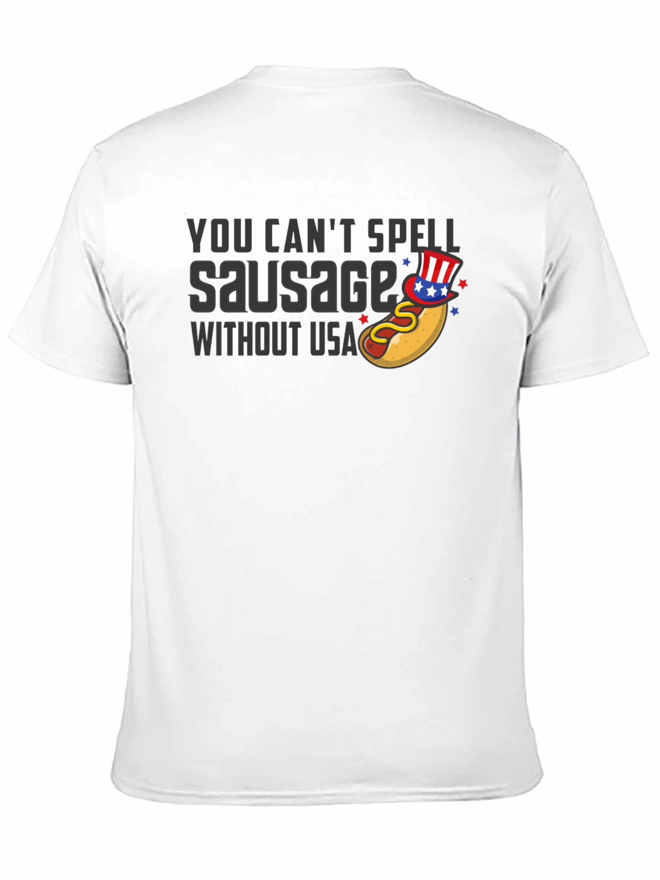 You Cant Spell Sausage Without USA T-Shirt