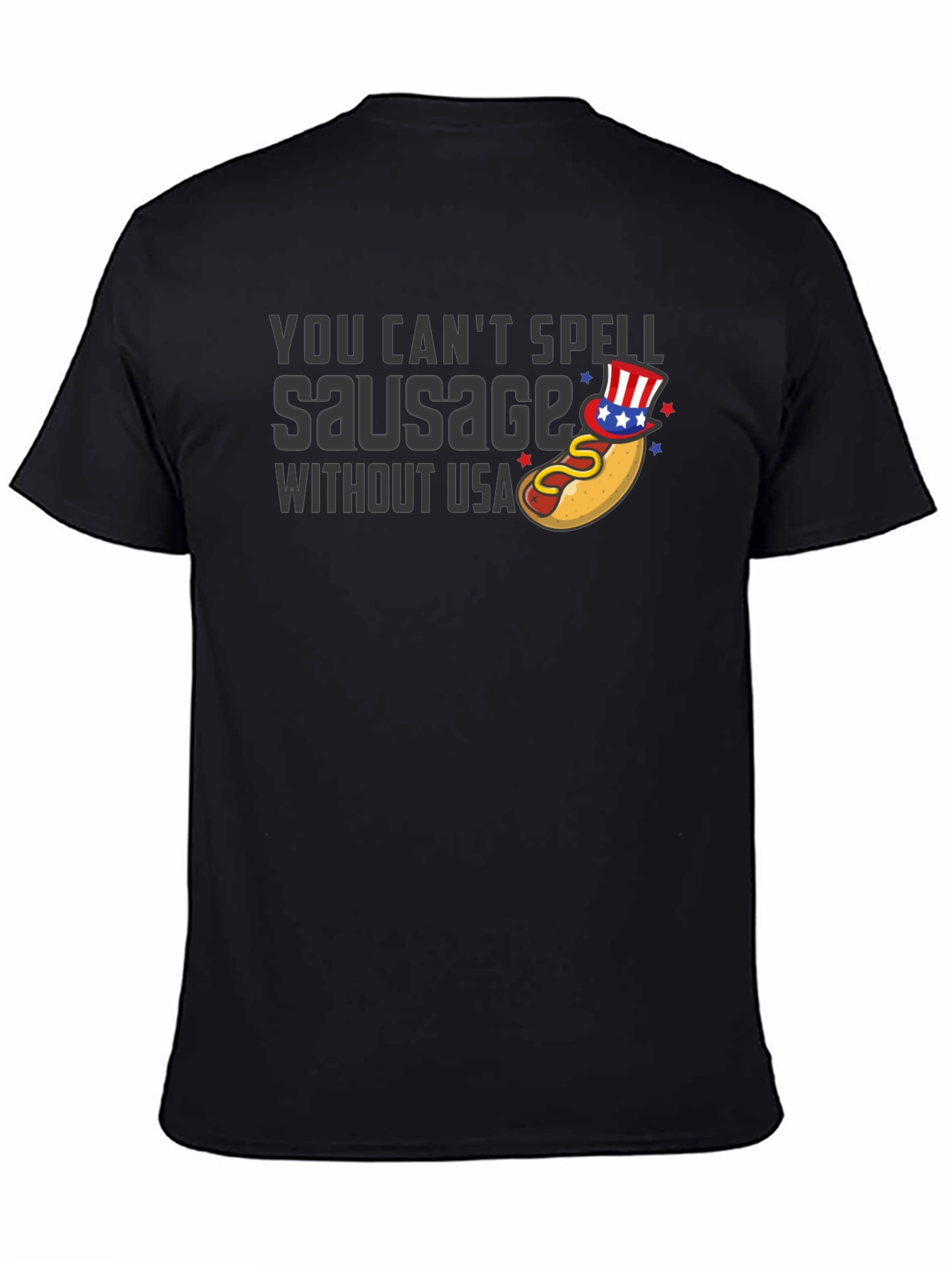 You Cant Spell Sausage Without USA T-Shirt