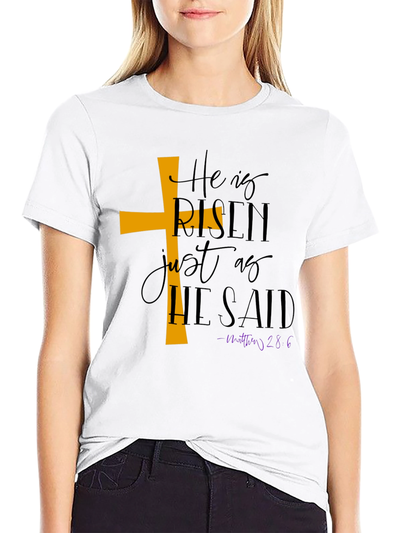 He is Risen Christian T-Shirt