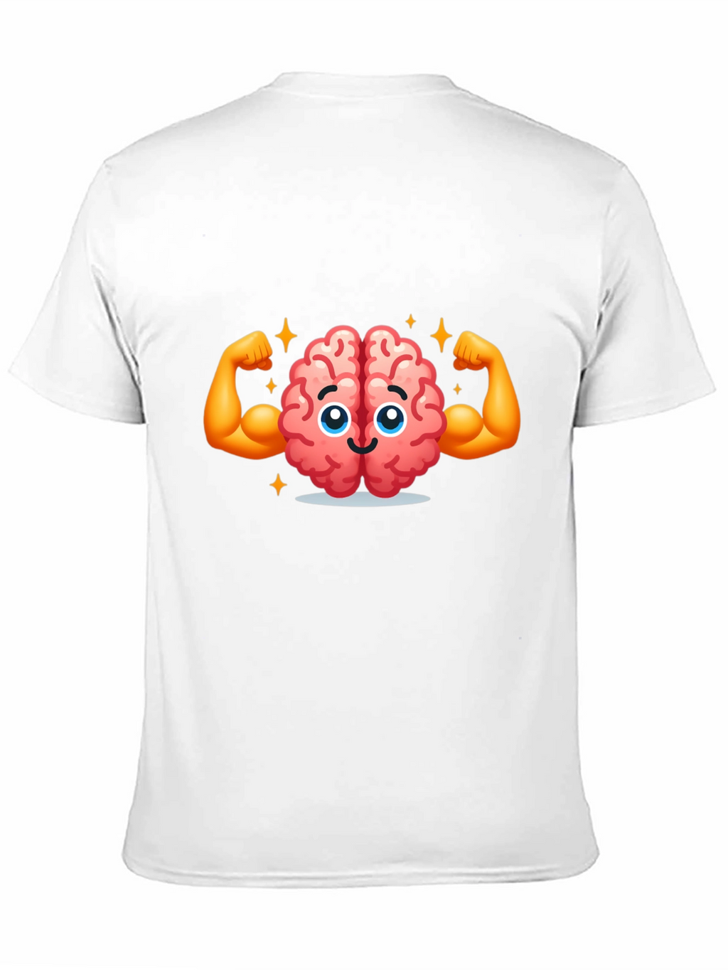 Brain Power T-Shirt - Smart & Strong Graphic Tee
