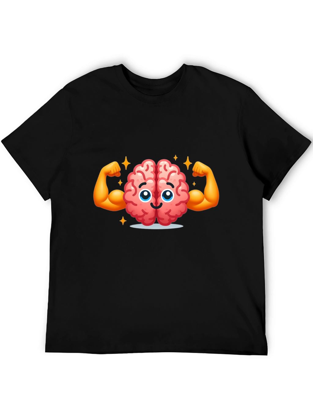 Brain Power T-Shirt - Smart & Strong Graphic Tee
