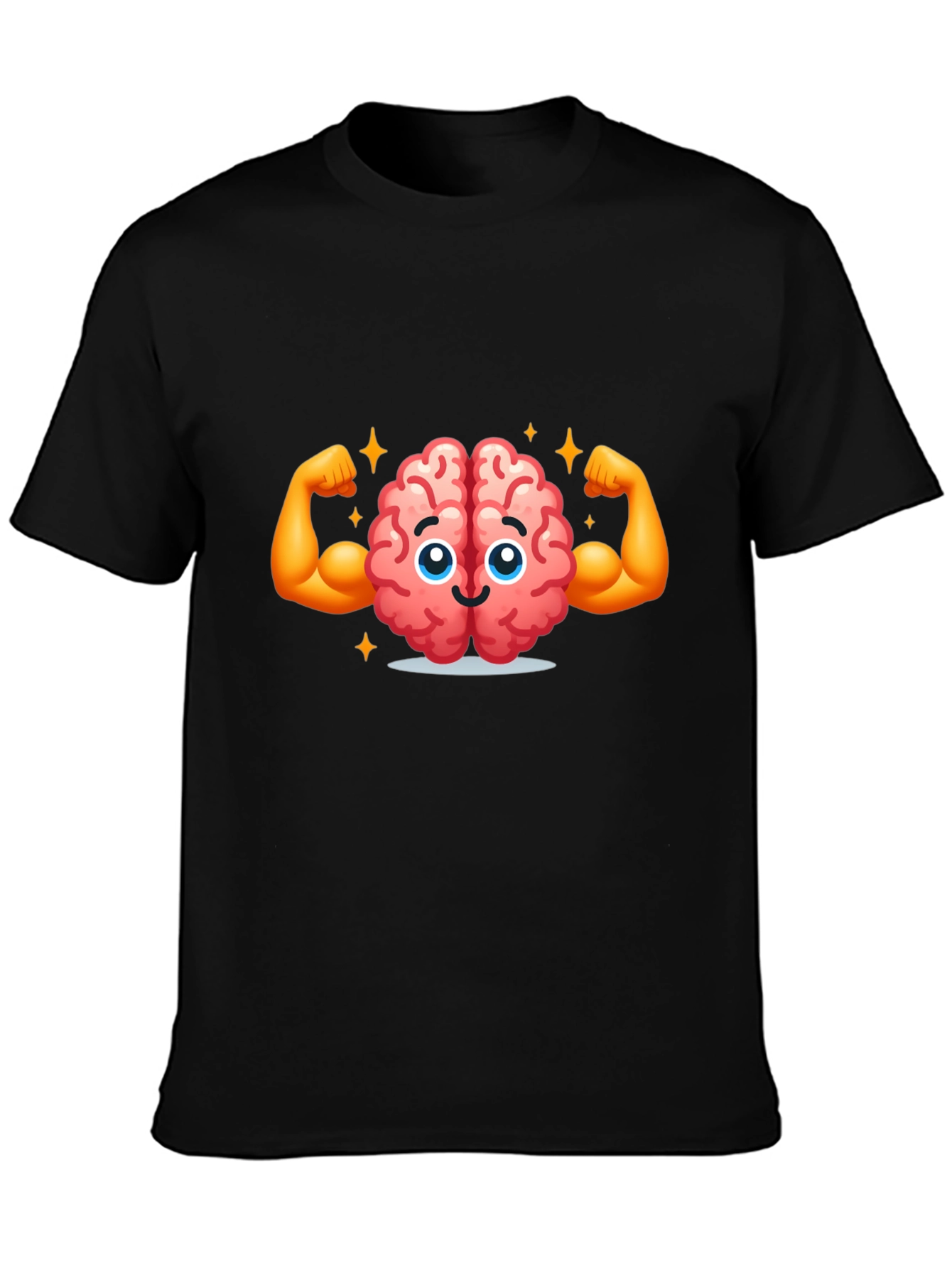 Brain Power T-Shirt - Smart & Strong Graphic Tee
