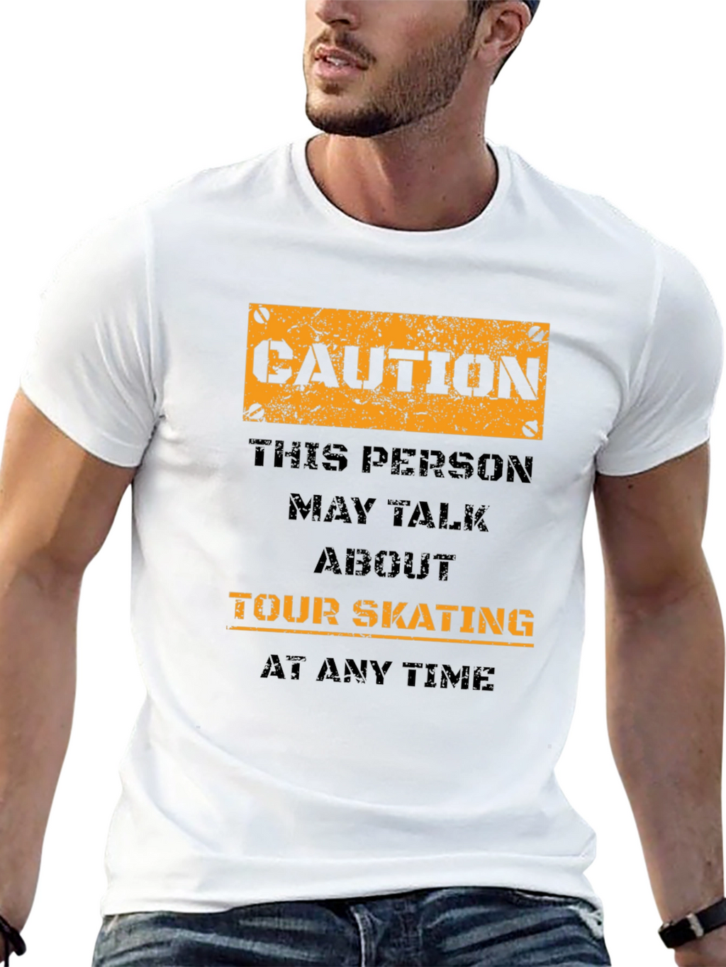 Caution Tour Skating T-Shirt