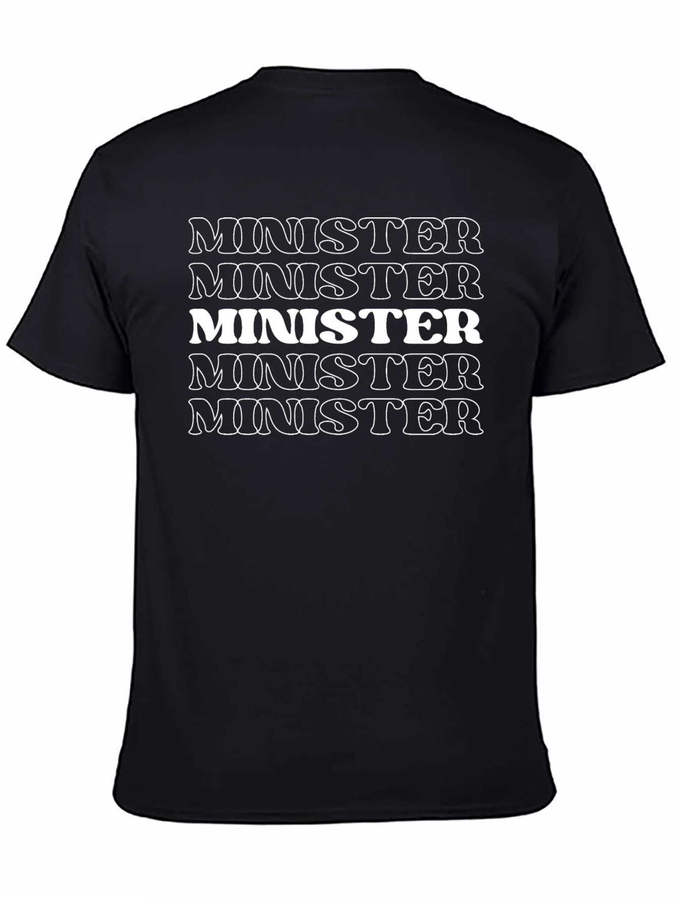 Minister T-Shirt - Bold Statement Tee