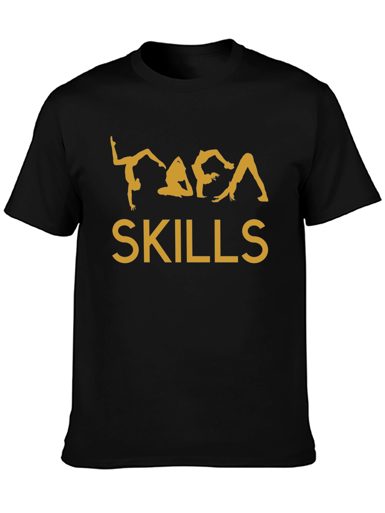 Yoga Skills Graphic Tee - Black