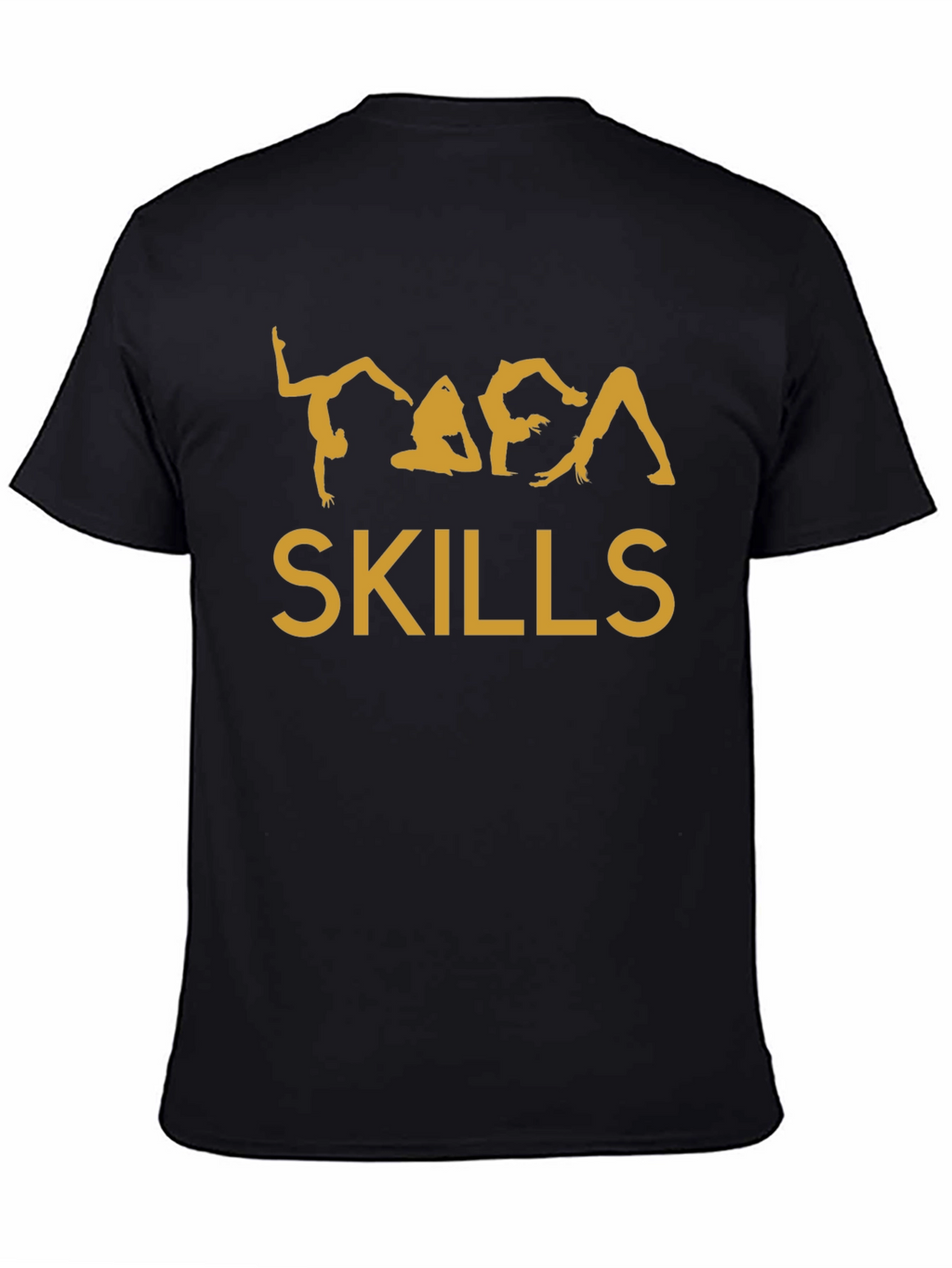 Yoga Skills Graphic Tee - Black