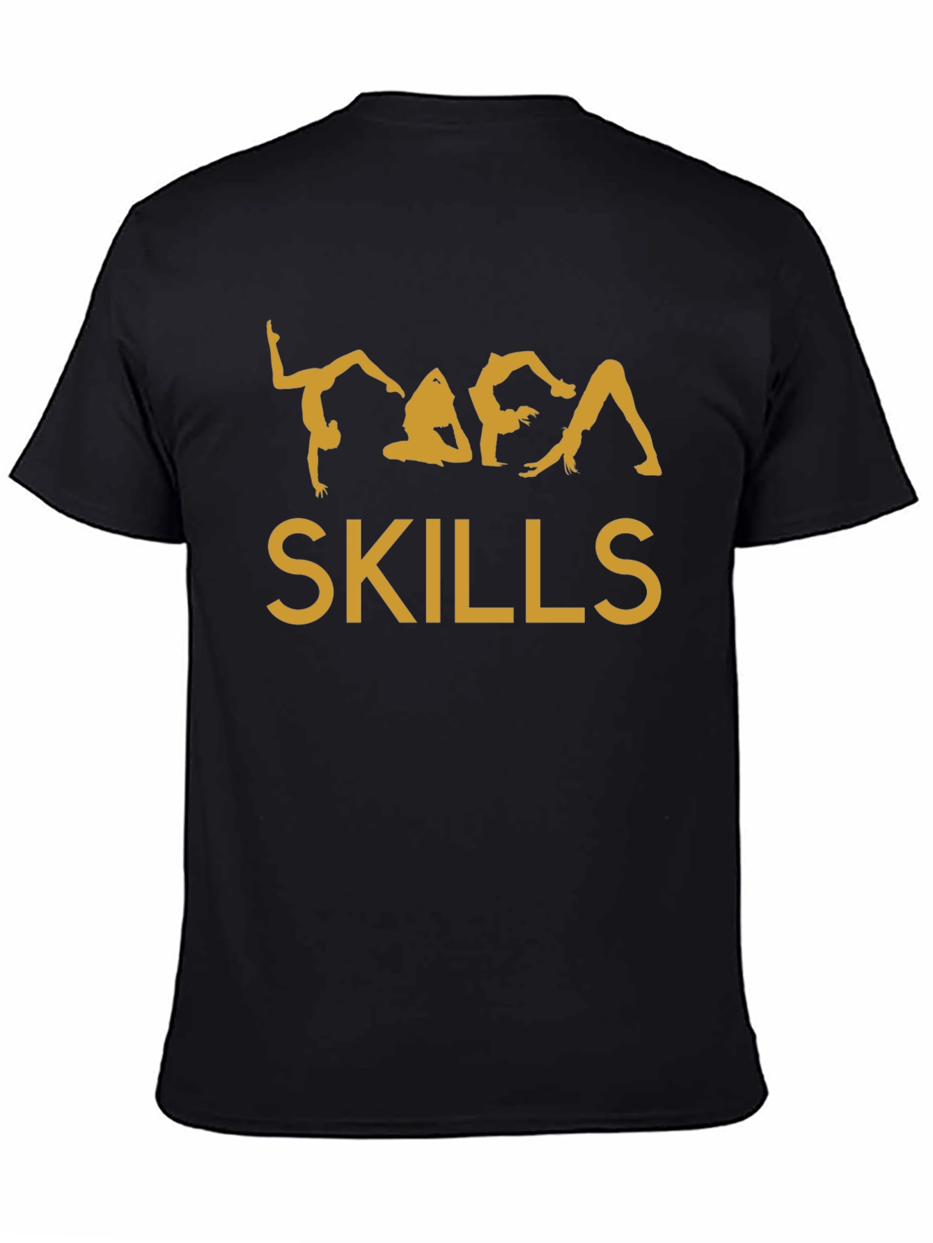 Yoga Skills Graphic Tee - Black