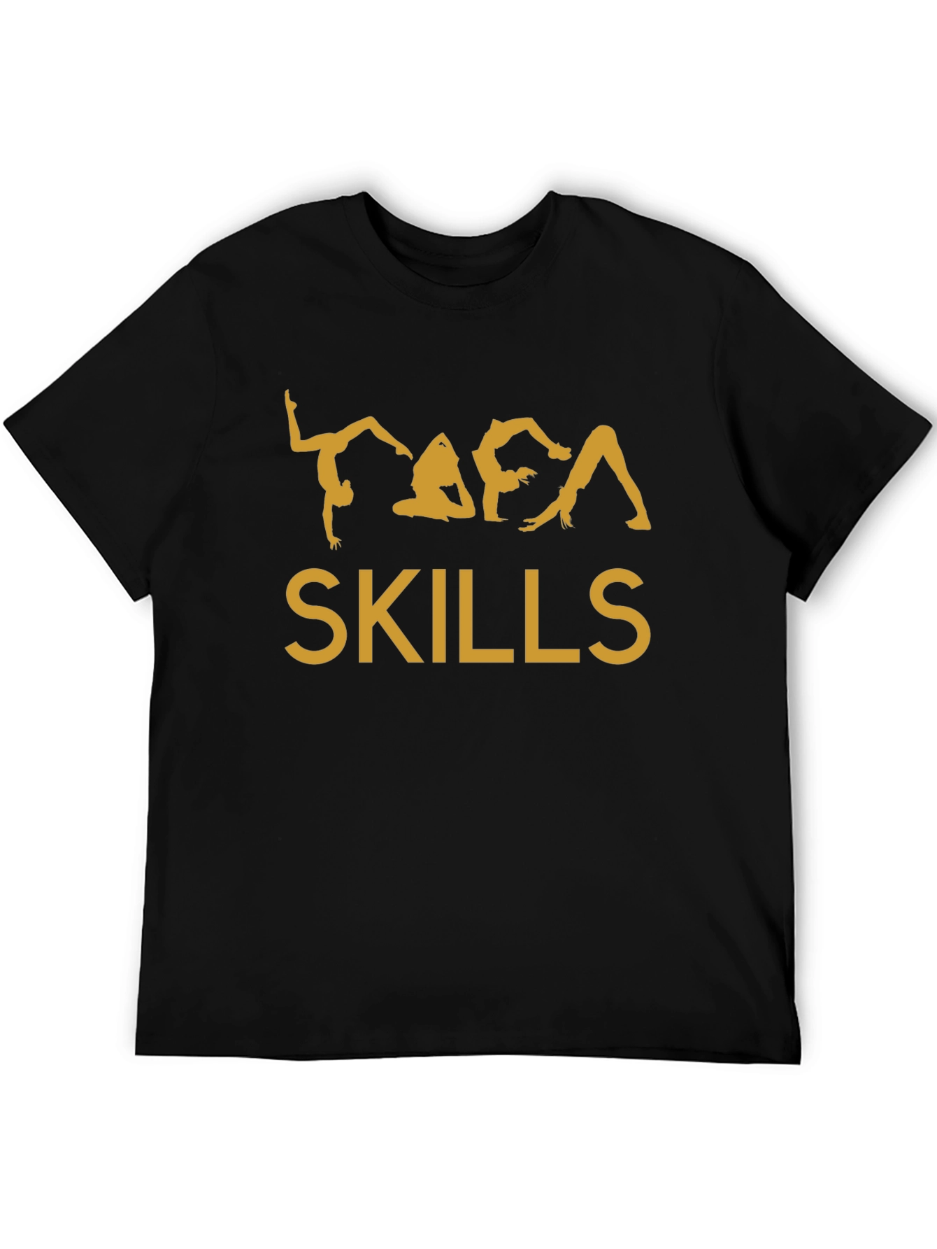 Yoga Skills Graphic Tee - Black