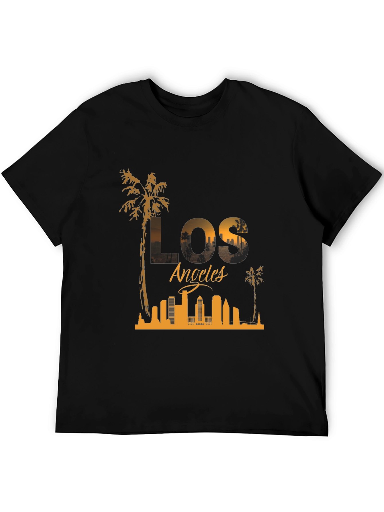 Los Angeles Skyline Graphic T-Shirt
