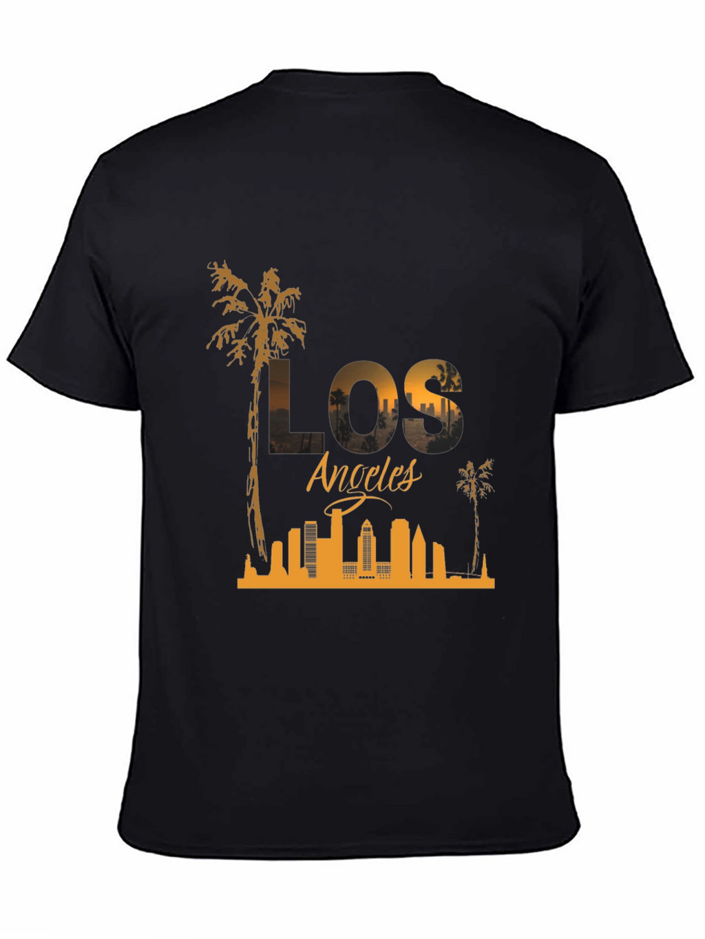 Los Angeles Skyline Graphic T-Shirt