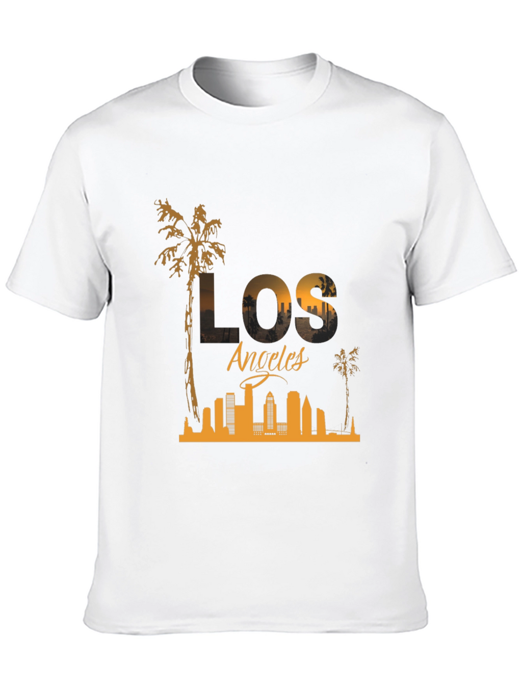 Los Angeles Skyline Graphic T-Shirt