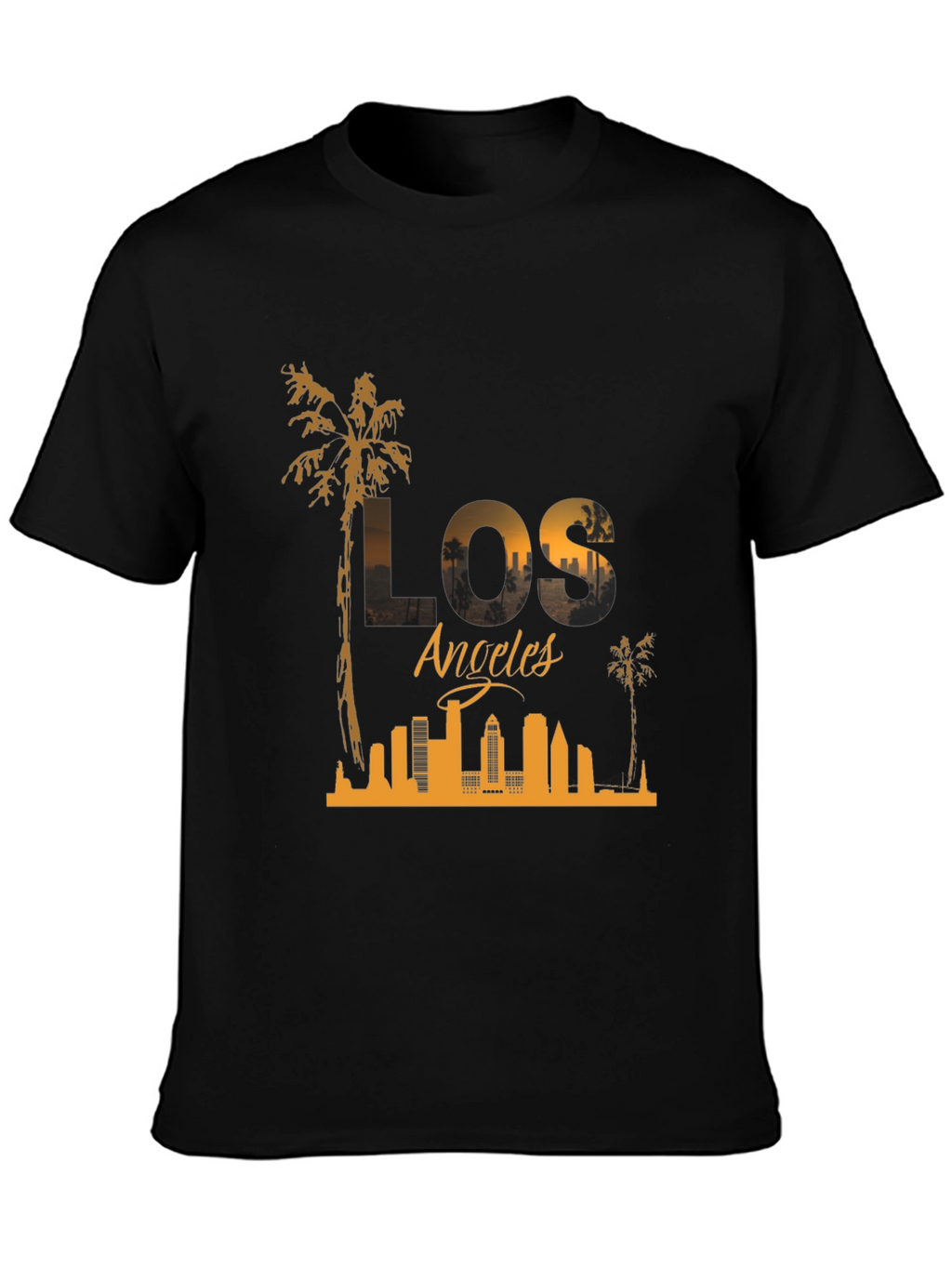 Los Angeles Skyline Graphic T-Shirt
