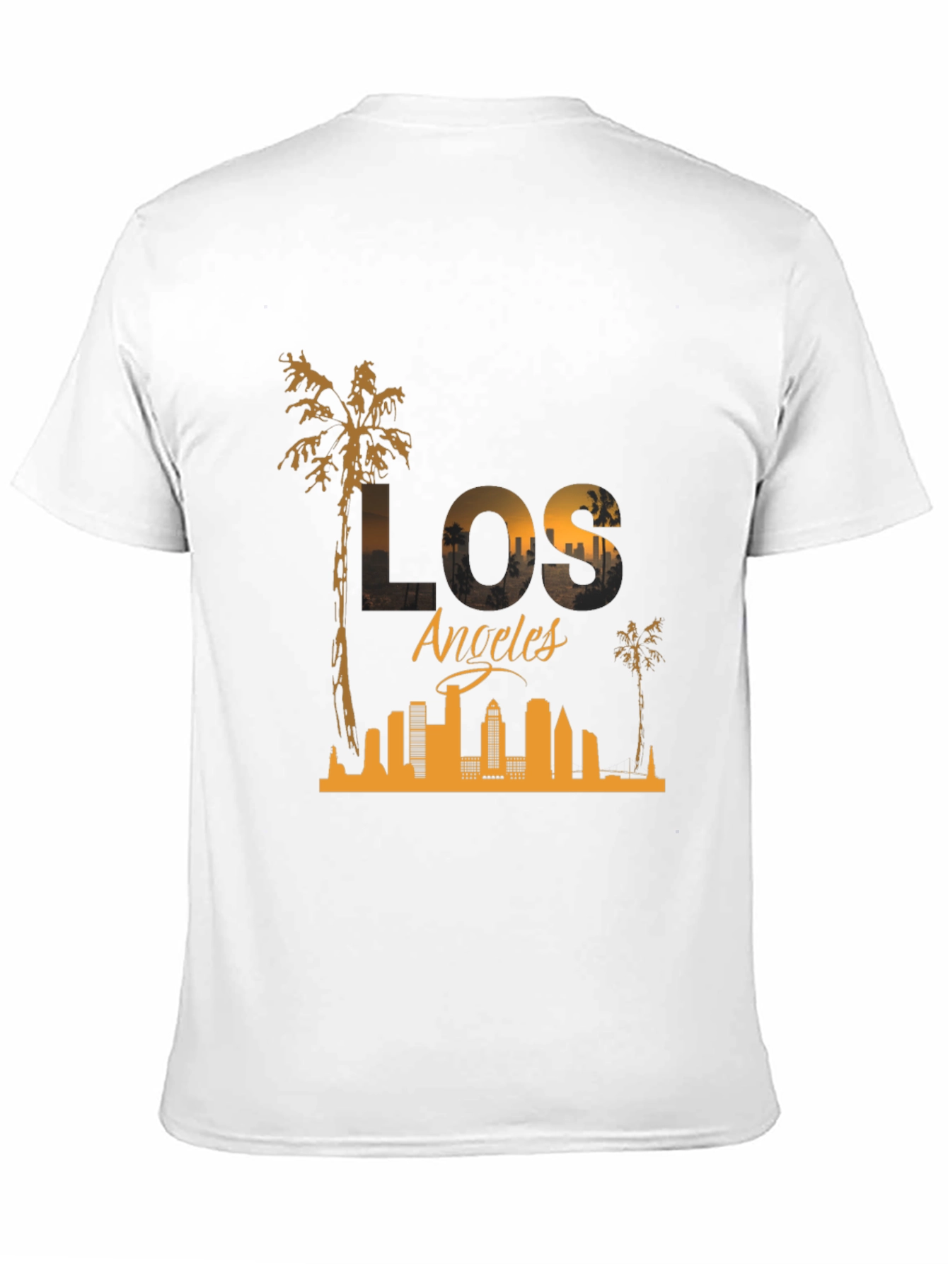 Los Angeles Skyline Graphic T-Shirt