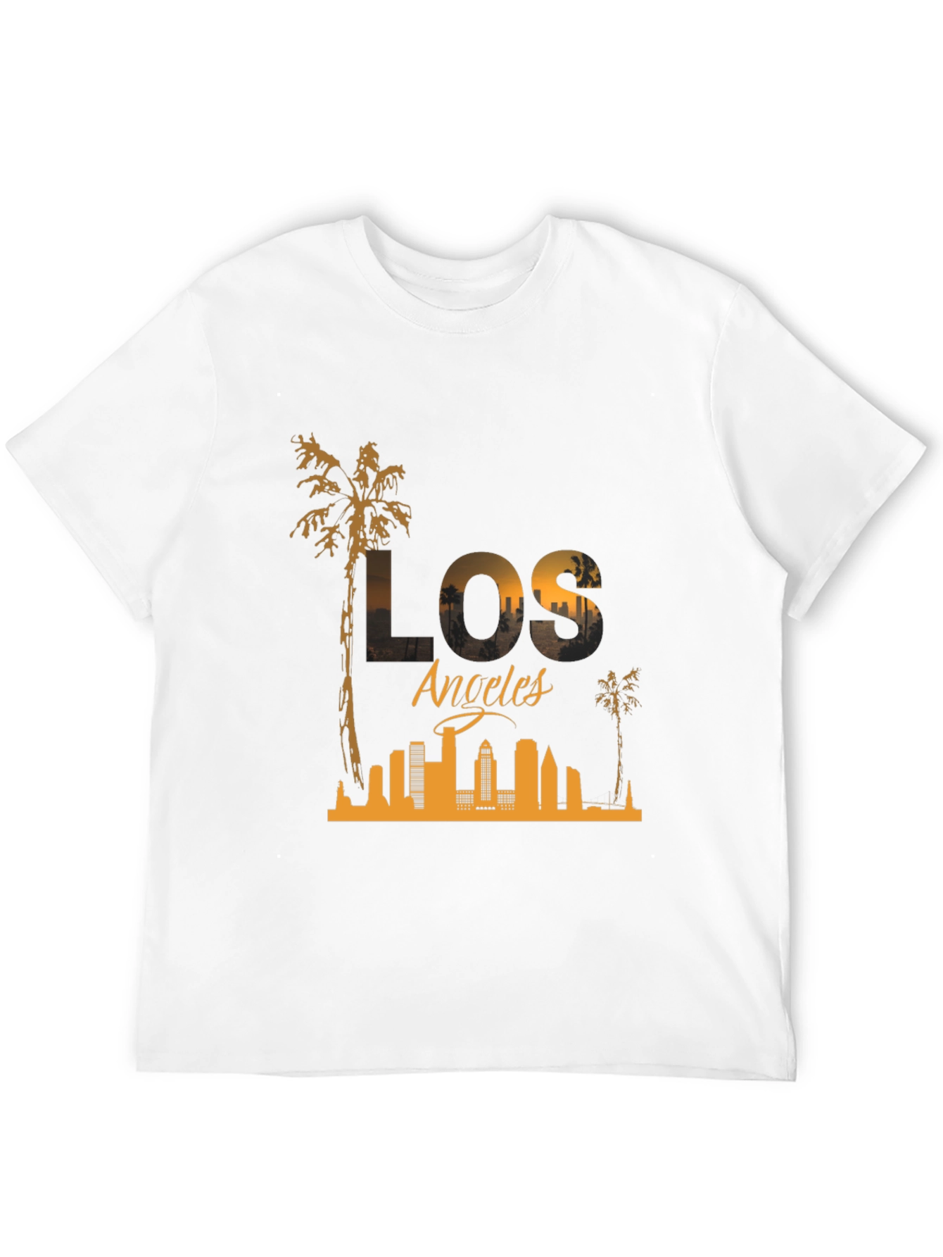 Los Angeles Skyline Graphic T-Shirt