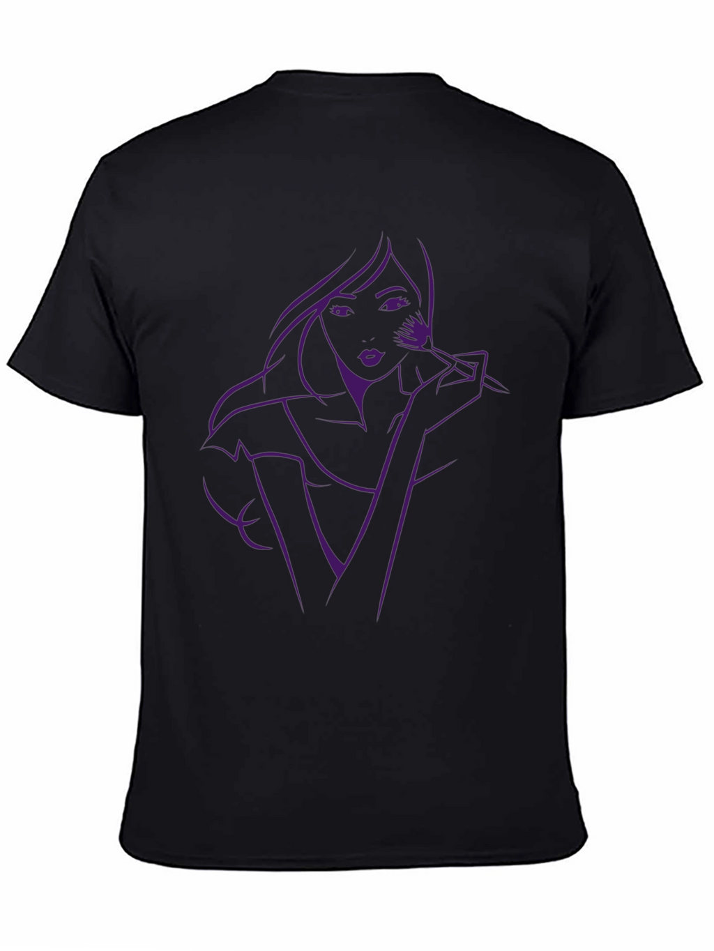 Stylish Graphic Tee - Makeup Artist Design