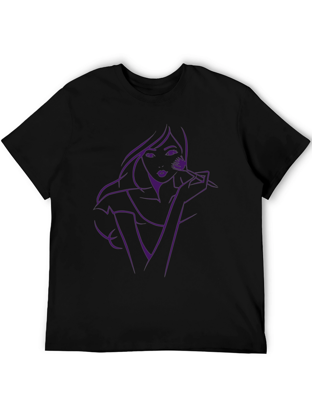 Stylish Graphic Tee - Makeup Artist Design