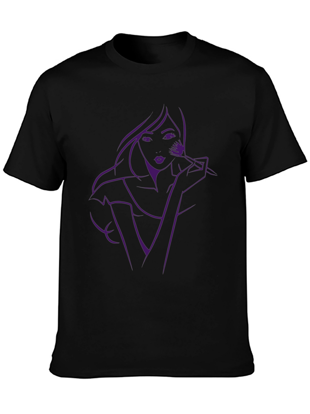 Stylish Graphic Tee - Makeup Artist Design