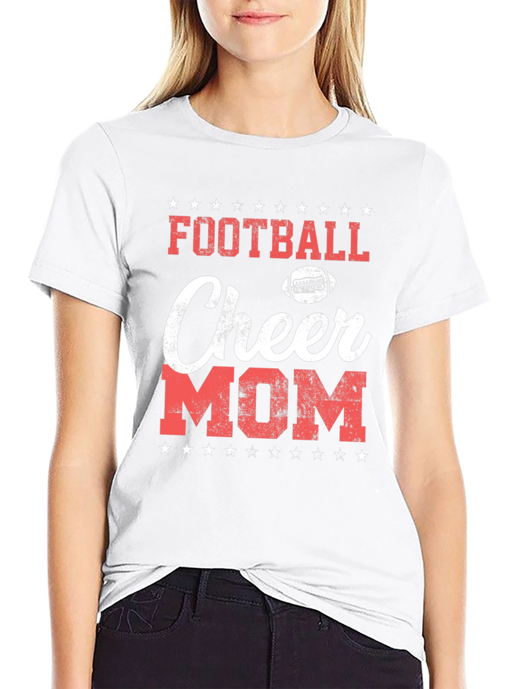 Football Cheer Mom T-Shirt
