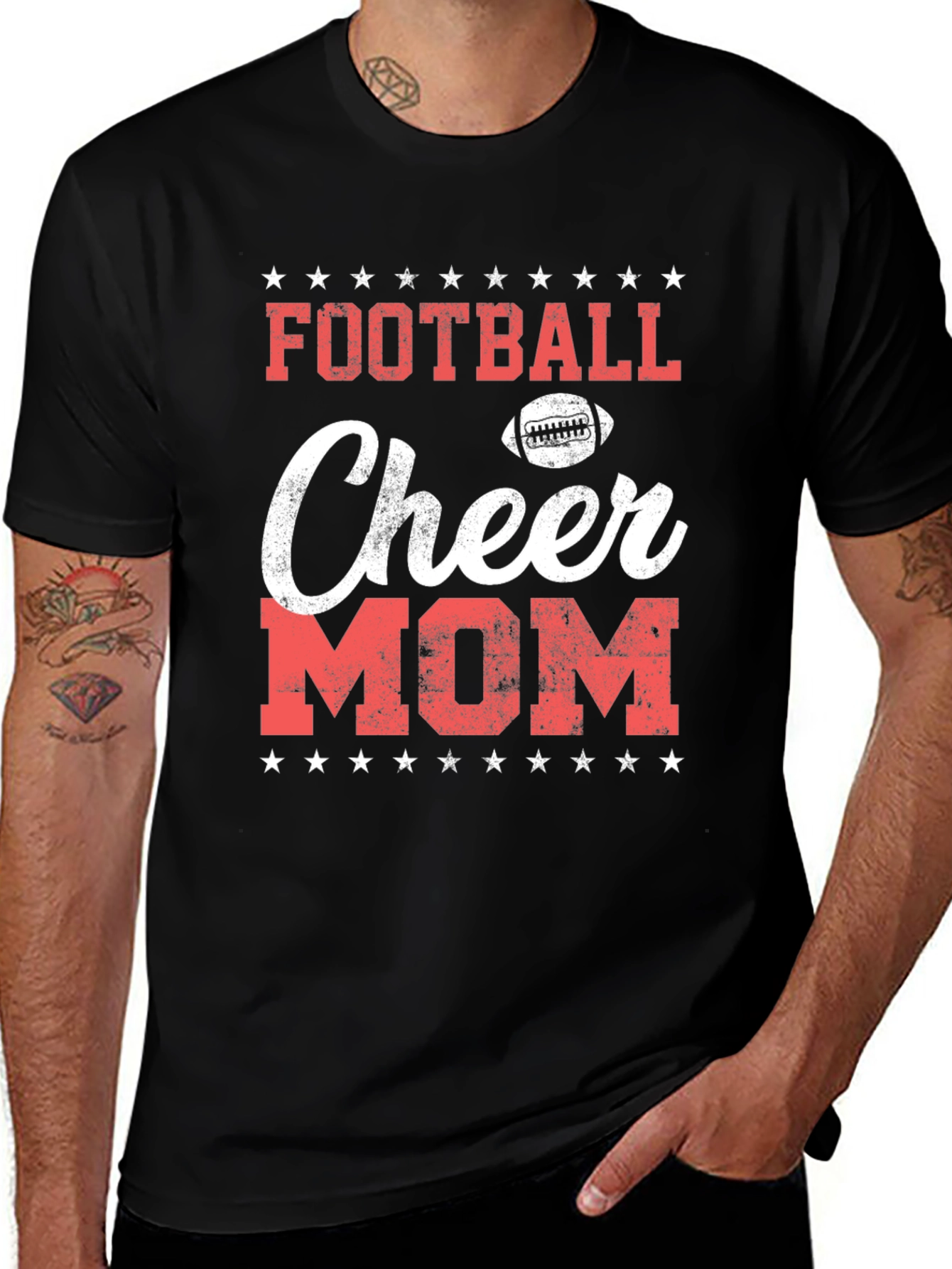 Football Cheer Mom T-Shirt