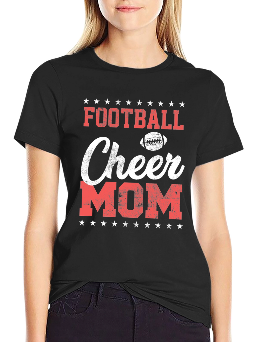 Football Cheer Mom T-Shirt