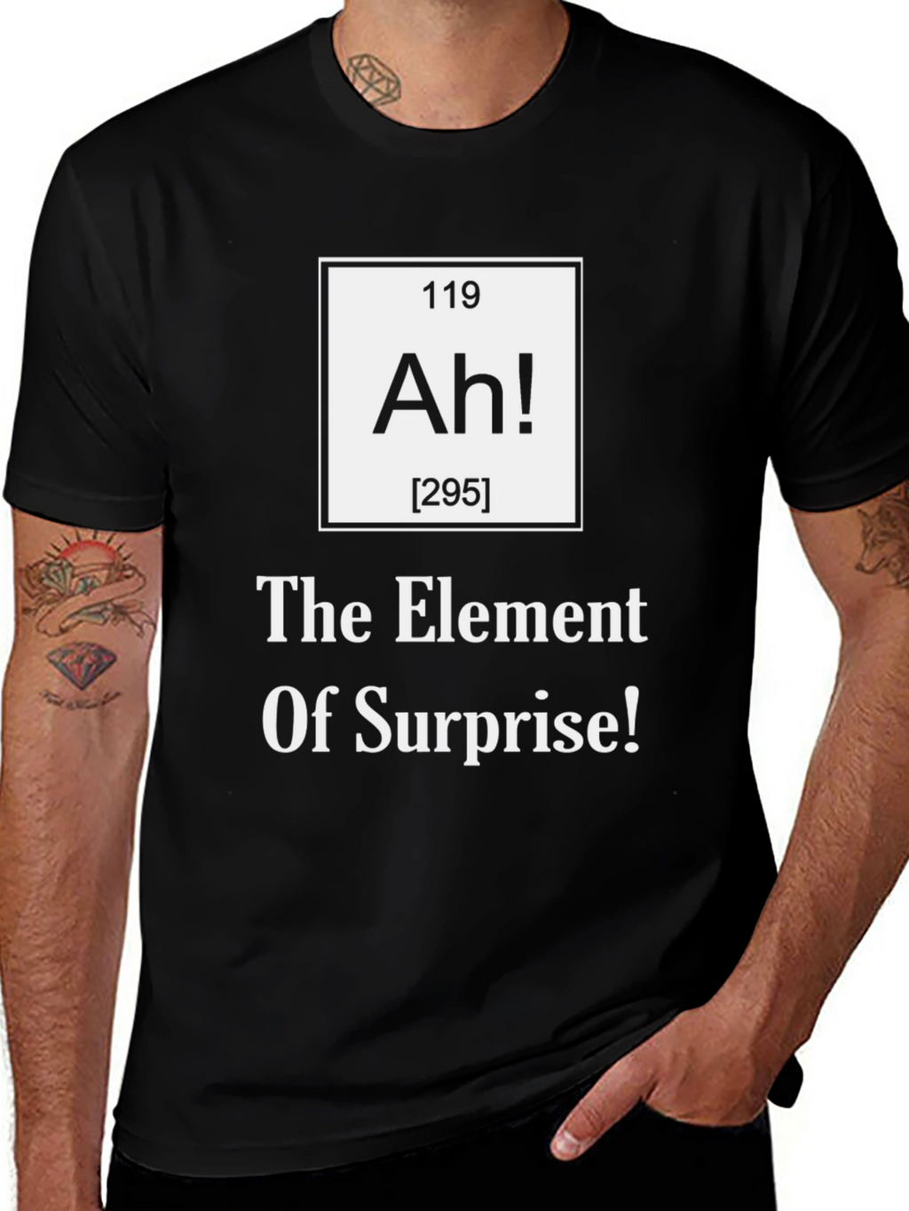 Element of Surprise T-Shirt - Funny Science Tee