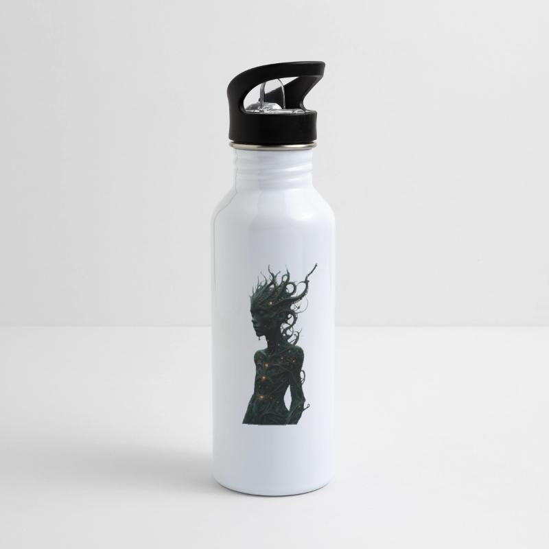 Mystical Forest Guardian with Glowing Tentacles