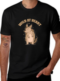 Wild at Heart Armadillo Graphic Tee
