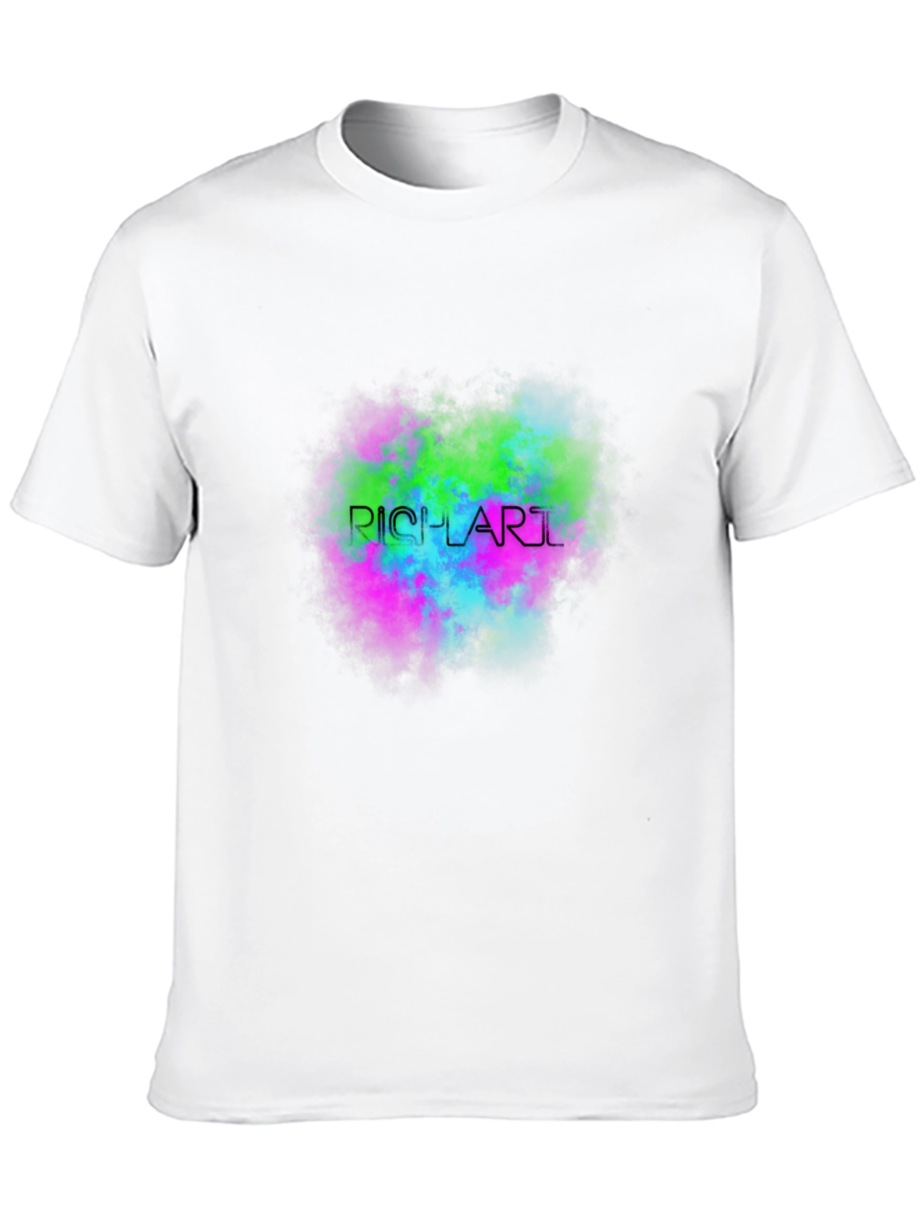 RICHARTL Nebula Black T-Shirt