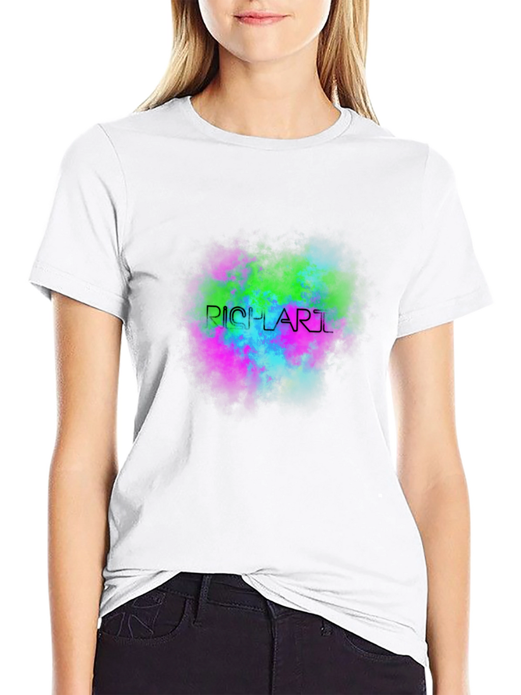 RICHARTL Nebula Black T-Shirt