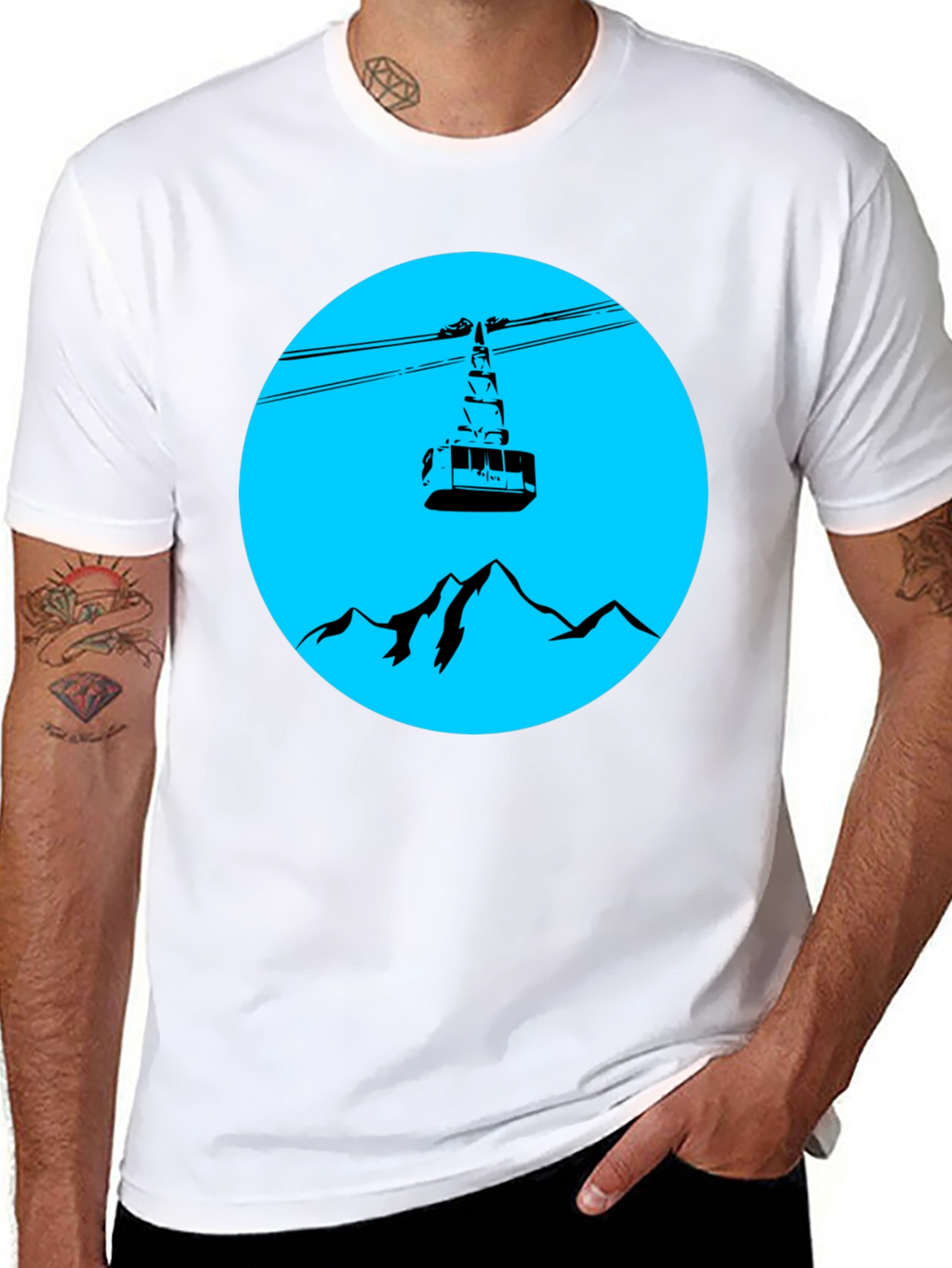 Mountain Cable Car T-Shirt