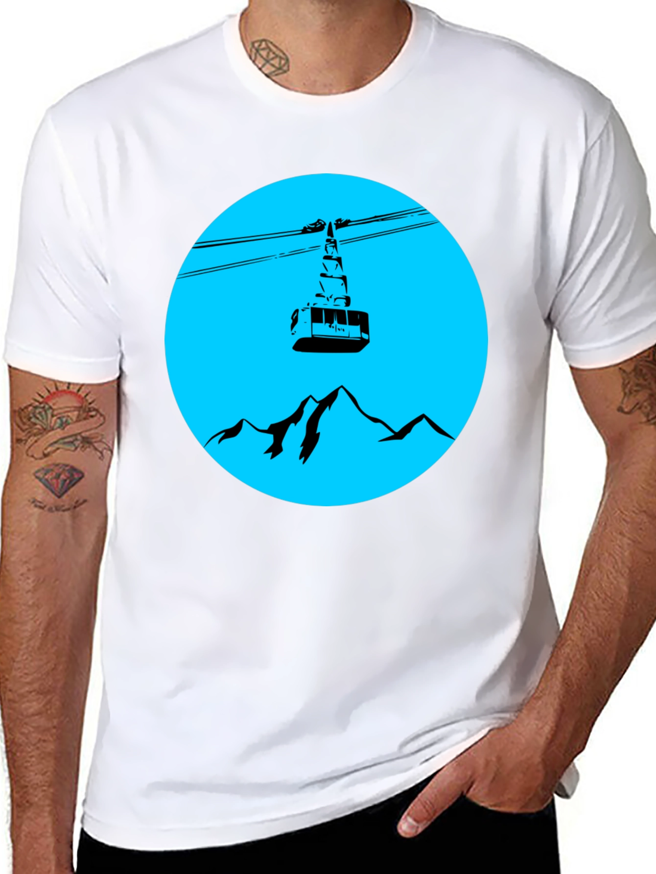 Mountain Cable Car T-Shirt