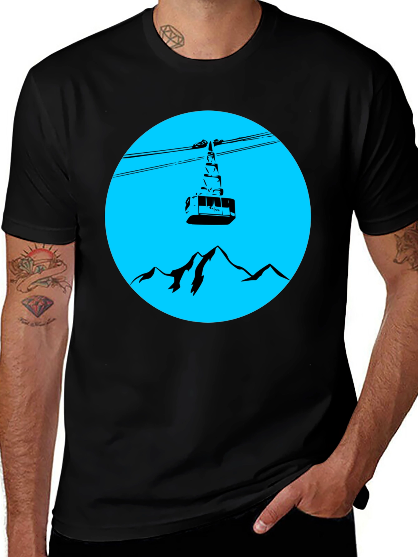 Mountain Cable Car T-Shirt