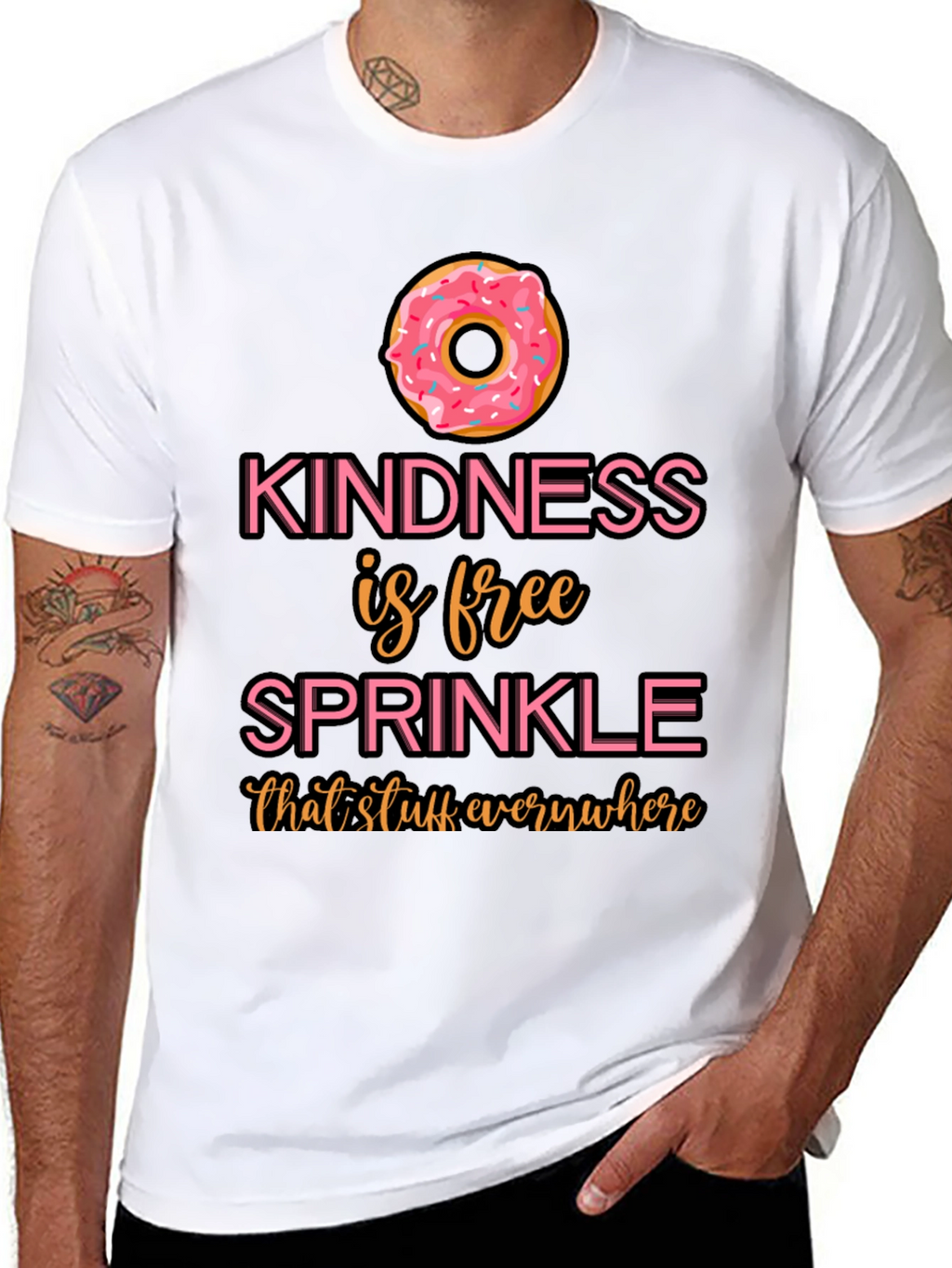 Kindness Sprinkle Donut T-Shirt