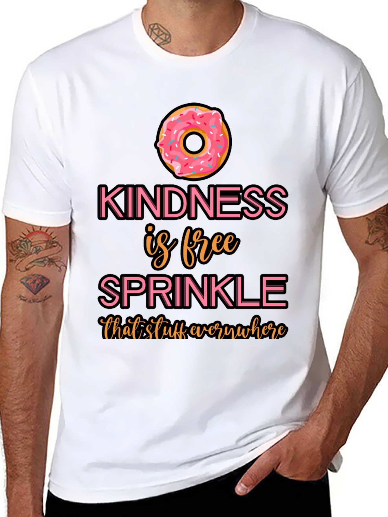 Kindness Sprinkle Donut T-Shirt