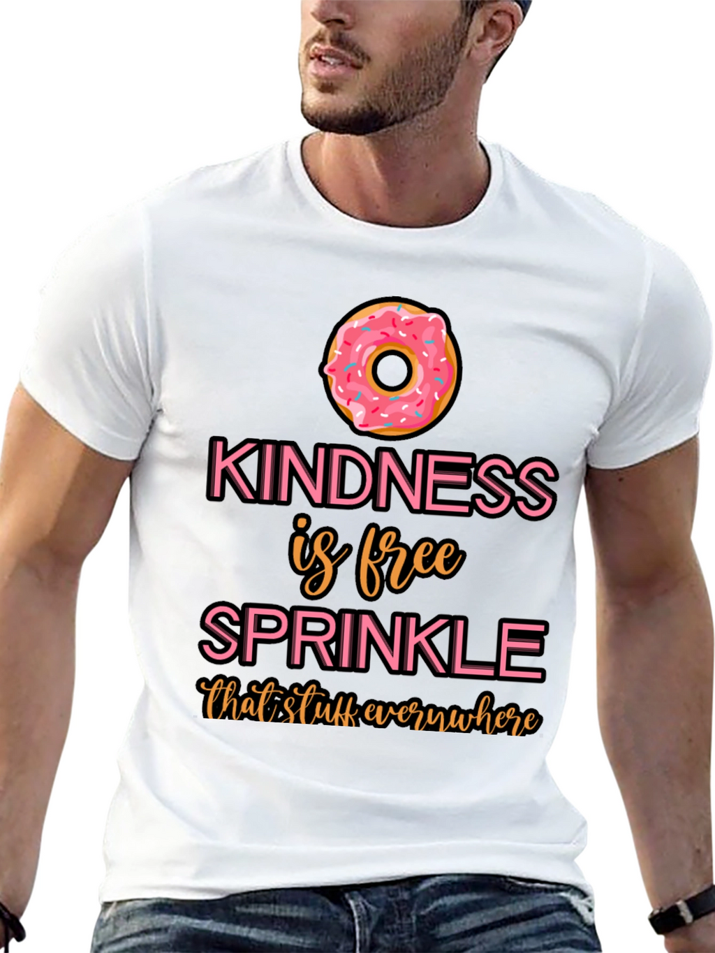 Kindness Sprinkle Donut T-Shirt