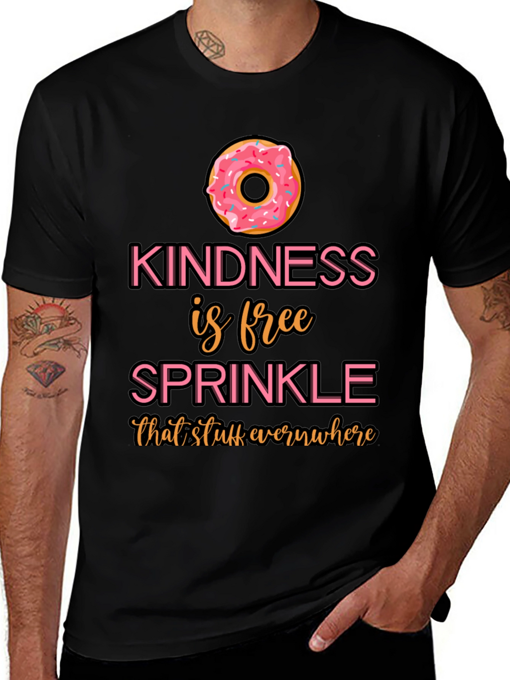 Kindness Sprinkle Donut T-Shirt