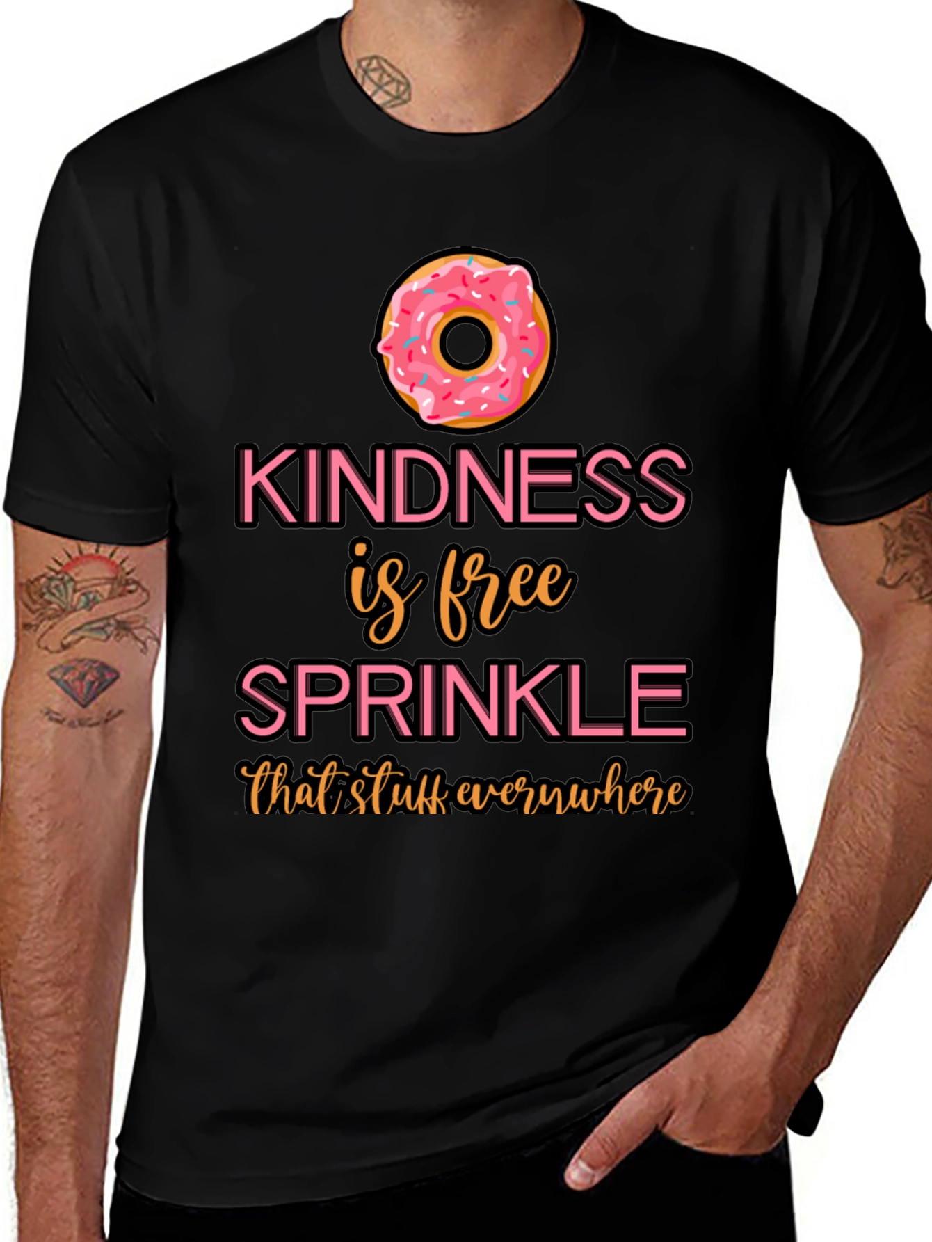 Kindness Sprinkle Donut T-Shirt