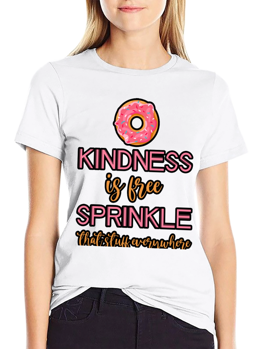 Kindness Sprinkle Donut T-Shirt