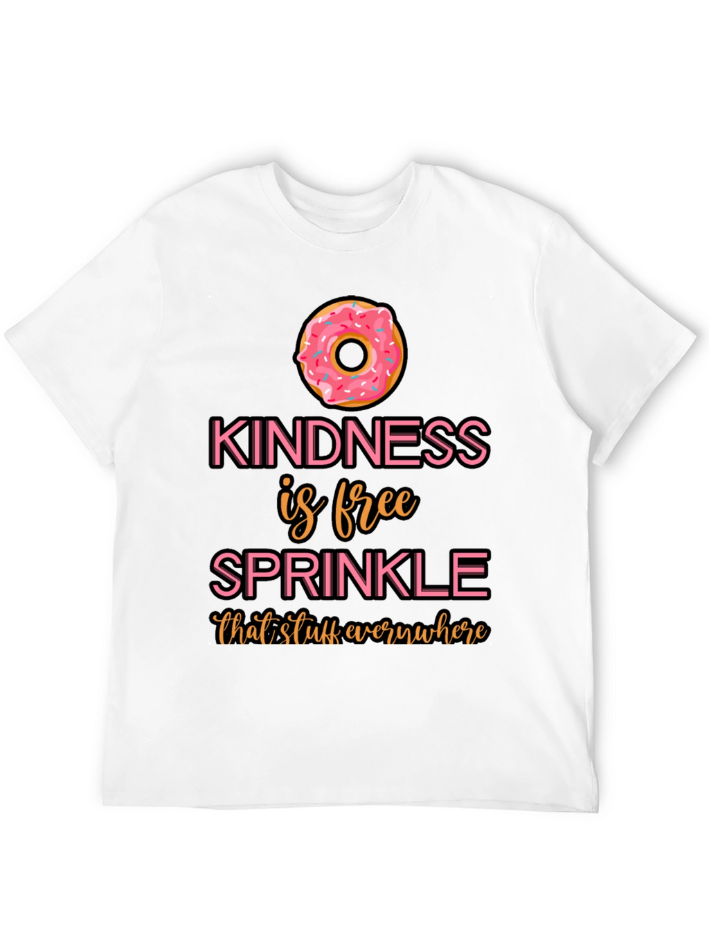 Kindness Sprinkle Donut T-Shirt