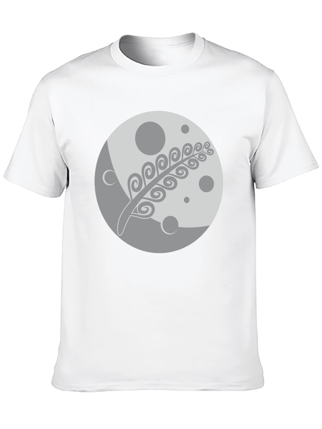 Moon & Fern Graphic Black T-Shirt